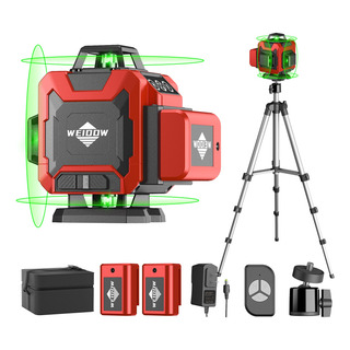 Nivel Láser Autonivelante Con Trípode 360° 16 Líneas 4d Lcd Nivel Láser Autonivelante Con Trípode 360° 16 Líneas 4d Lcd