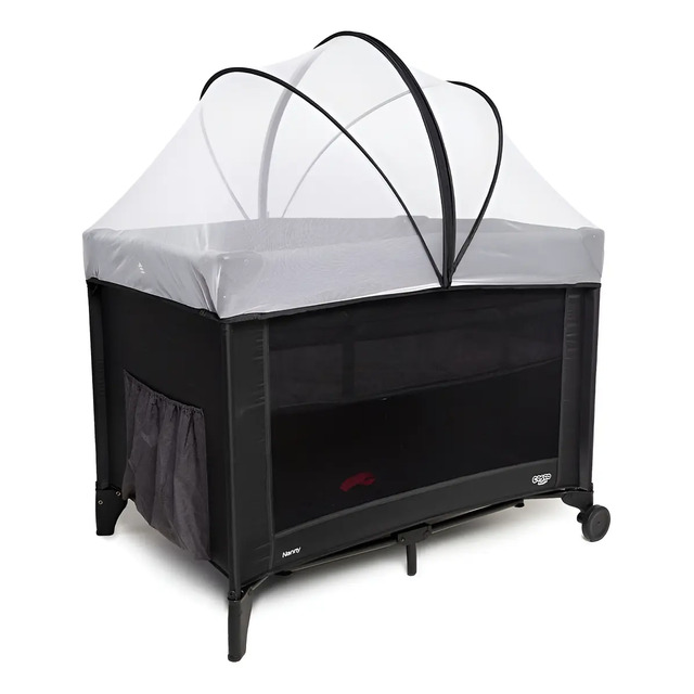 Berço Cosco Kids, Nanny, 0 A 18kg, Preto Mescla Combinado Berço Cosco Kids, Nanny, 0 A 18kg, Preto Mescla Combinado