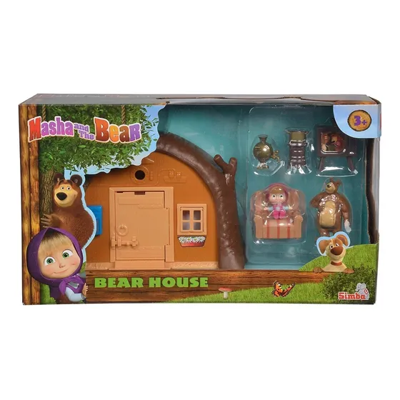 Casa Oso Masha Y El Oso Playset