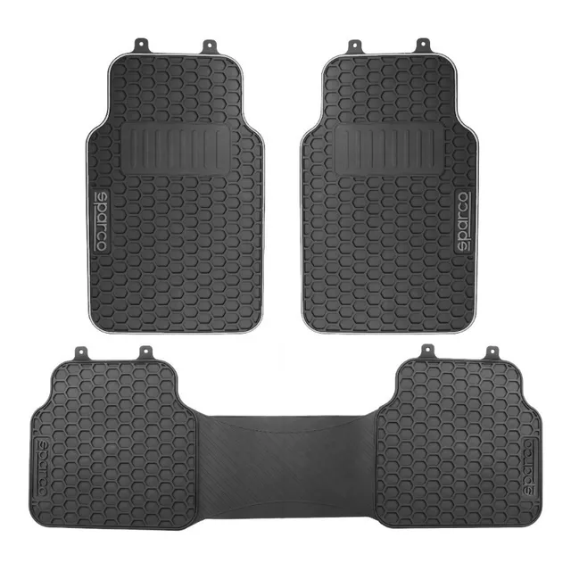 Cubre Piso Auto Goma Camello Sparco Original Universal / R&c