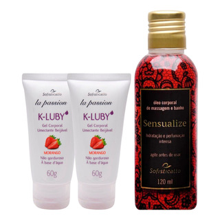 Combo Íntimo: Gel Lubificante + Óleo De Massagem Sensual Hot Combo Íntimo: Gel Lubificante + Óleo De Massagem Sensual Hot