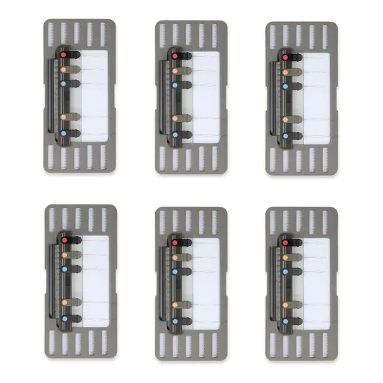 C Design Sf-3605thr_6p Large Threader System Foam 6 Pack