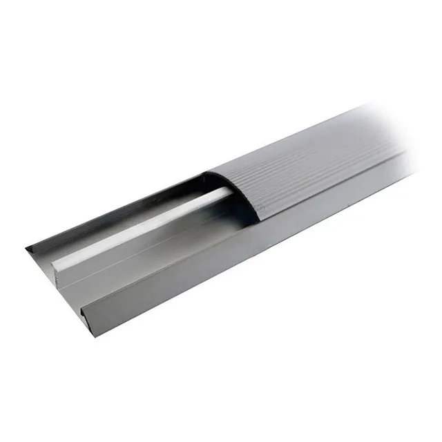 Ducto De Media Caña De Aluminio 2.5m Aluminio Thorsman