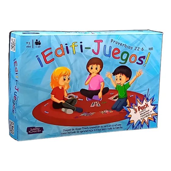 ¡edifi-juegos! 3 Pack - Juegos De Mesa Cristianos