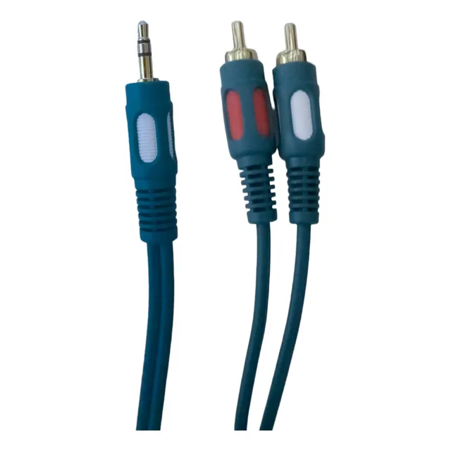 Cable 2 Rca A Spica Stereo 1.5 Mts