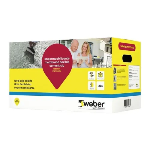 Membrana Webertec (10 L + 15 K) 25 K Weber Flexible Pintumm