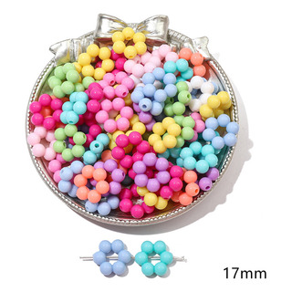 Mistura Aleatória De Cores - Acrílico Real Color Beaded Bead Mistura Aleatória De Cores - Acrílico Real Color Beaded Bead