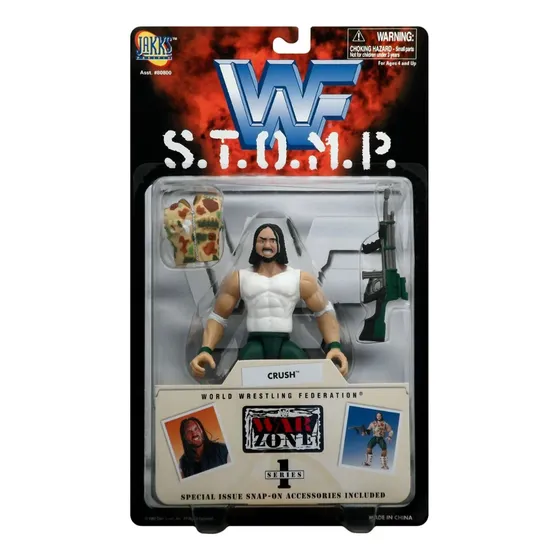 Jakks Pacific 1997 Wwf Stomp War Zone Series 1 - Crush 