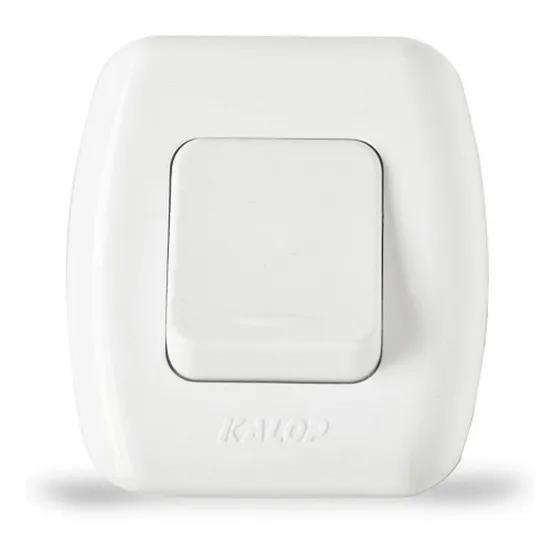 1 Punto Combinación Exterior Linea Tekna Color Blanco Kalop
