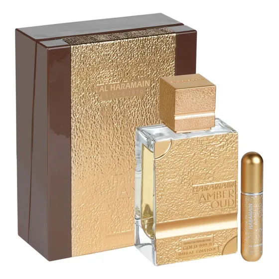 Perfume Al Haramain Amber Oud Gold De 99.99 Xdp 100ml