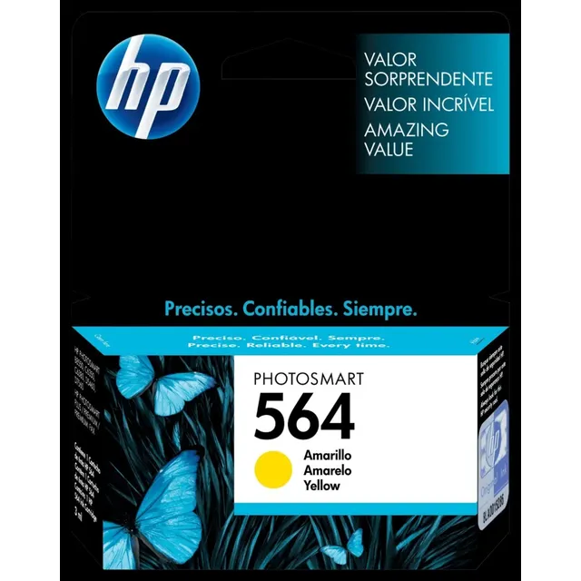 Cartucho Hp 564 Amarillo, Original