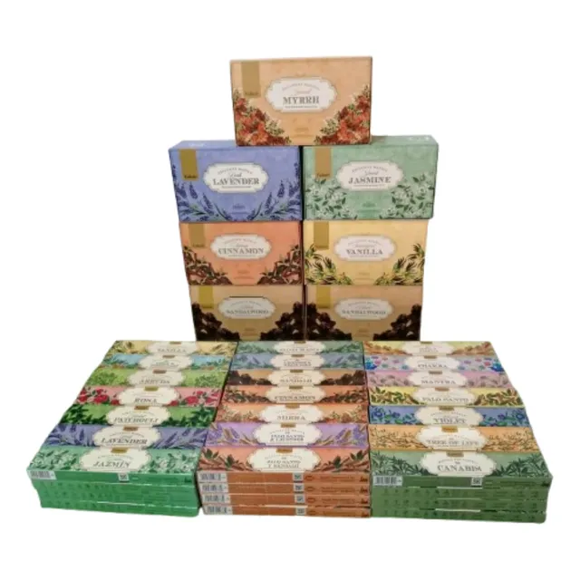 180 Unidades De Inciensos Naturales Masala + Delivery Free