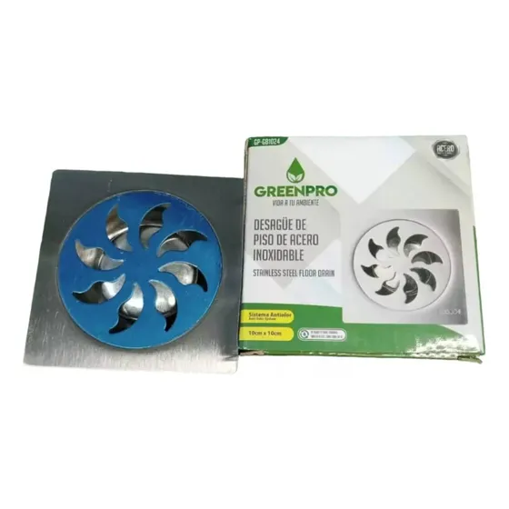 Rejilla Cuadrada Antiolor 4''x4'' Greenpro