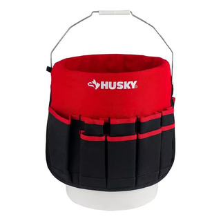 Porta Herramientas Para Cubeta 30 Bolsillos Husky Porta Herramientas Para Cubeta 30 Bolsillos Husky