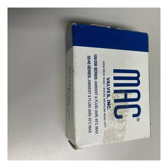 Mac Valves 45a-aa2-ddaa-1bk Válvula Solenoide 