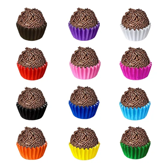 Forminhas De Papel Para Doces N°5 1000 Unidades P/brigadeiro