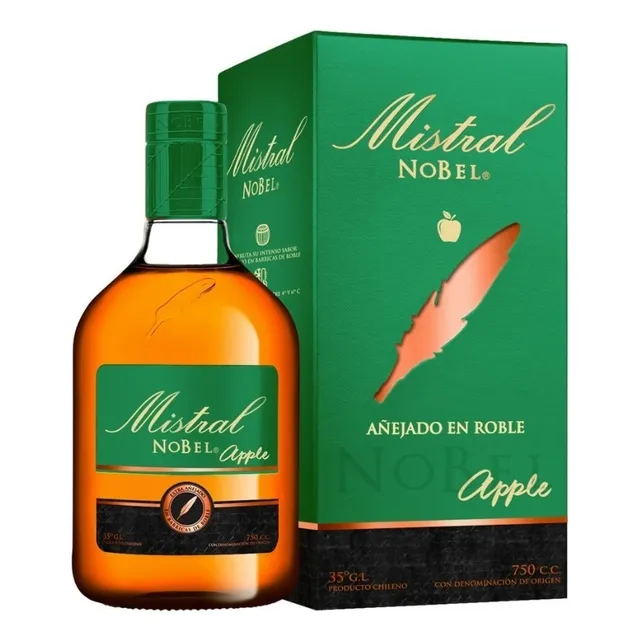 Pisco Mistral Nobel Apple (manzana) 35° 750ml