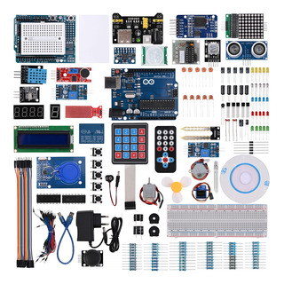 Completo Kit Compatible Para C/ Arduino Uno Con Tutorial Completo Kit Compatible Para C/ Arduino Uno Con Tutorial