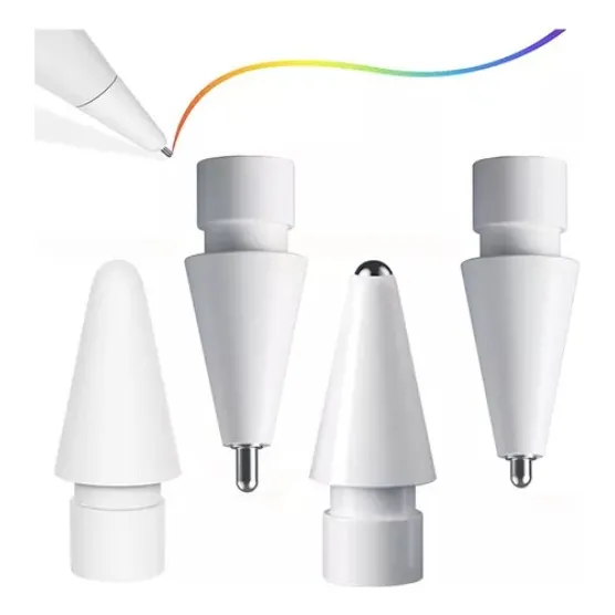 4 Puntas Repuesto Compatible Apple Pencil Calidad