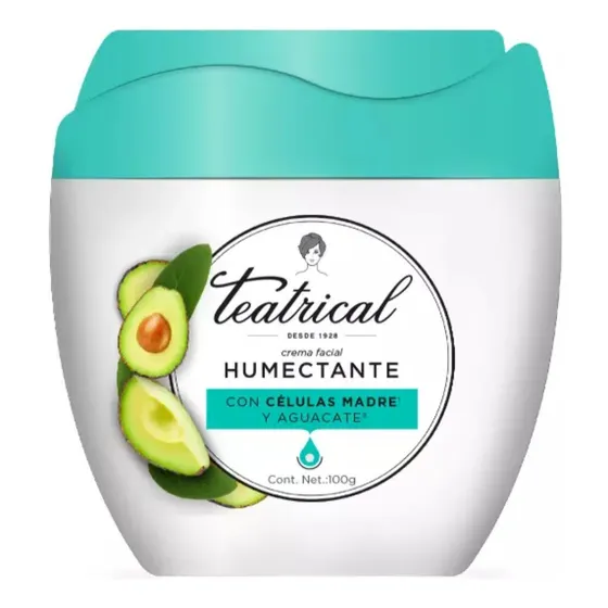Crema Humectante Facial Teatrical Regeneración Teatrical Células Madre para todo tipo de piel de 100g 30+ años