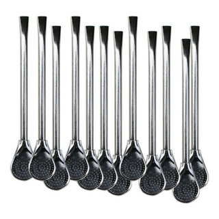 Atacado 20 Bombas Polidas Avulsas Metal Média 19cm Tereré Atacado 20 Bombas Polidas Avulsas Metal Média 19cm Tereré