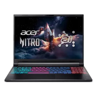 Laptop Gamer Acer Nitro V 16s Ai - Ryzen 7 - Rtx 5070 - Qhd+ Negro