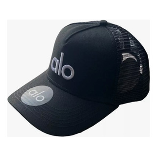 Alo Yoga De Moda Hombre Y Mujer Gorra Tipo Trucker De Malla Alo Yoga De Moda Hombre Y Mujer Gorra Tipo Trucker De Malla
