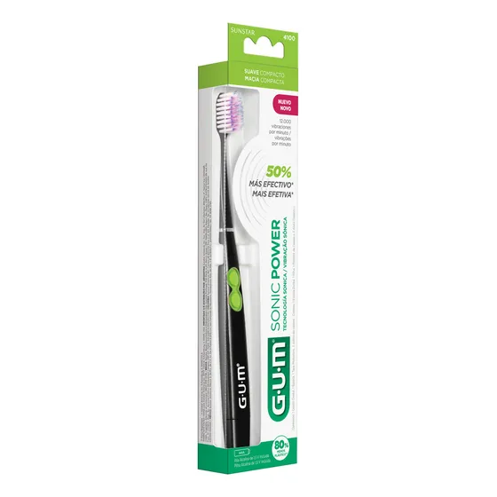 Cepillo Dental Gum Sonic Power Deep Clean Con Pila 4100