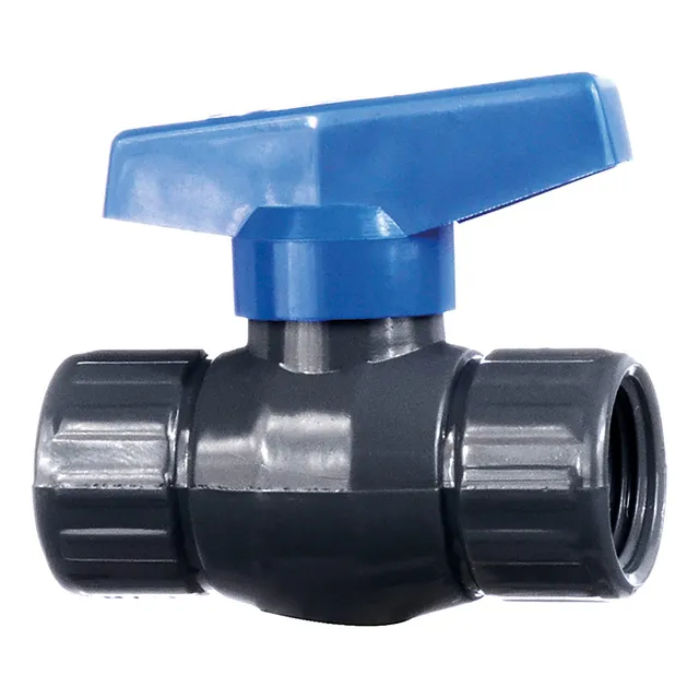 Valvula Esferica Agua Riego De Pvc 3/4 Pulgada