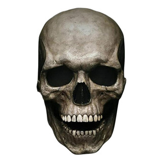 Casco De Máscara De Calavera De Cabeza Completa Con Casco De Máscara De Calavera De Cabeza Completa Con