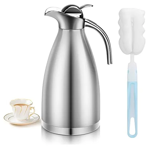 Teramos De Café Aislados De 68oz Urn, Acero Rrldc