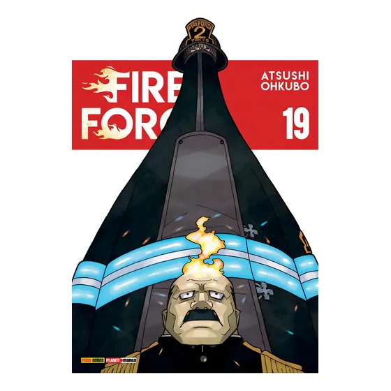 Fire Force Vol. 19, de Ohkubo, Atsushi. Editorial Panini Brasil LTDA, capa mole em português, 2021