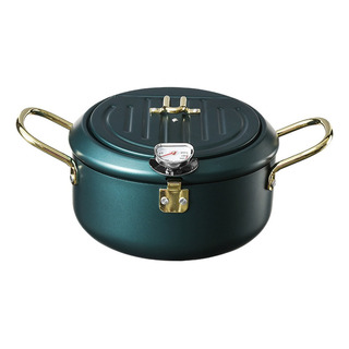 Estufa Japonesa Frita Tempura Pavo Pescado 24cm Verde Estufa Japonesa Frita Tempura Pavo Pescado 24cm Verde