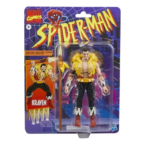 Marvel Legends Series Spider-man Retro Kraven The Hunter