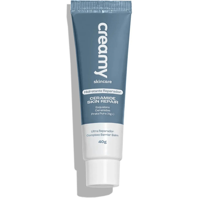 Creamy Skincare Ceramide Skin Repair 40g | Contém Ceramidas, Melhora A Pele Fragilizada, Hidratação Profunda E Intensa, Controla Pele Ressecada | Todos Os Tipos De Pele, Diurno E Noturno