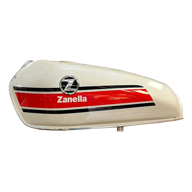 Tanque Nafta Zanella Sapucai Original Blanco - Nany Motos