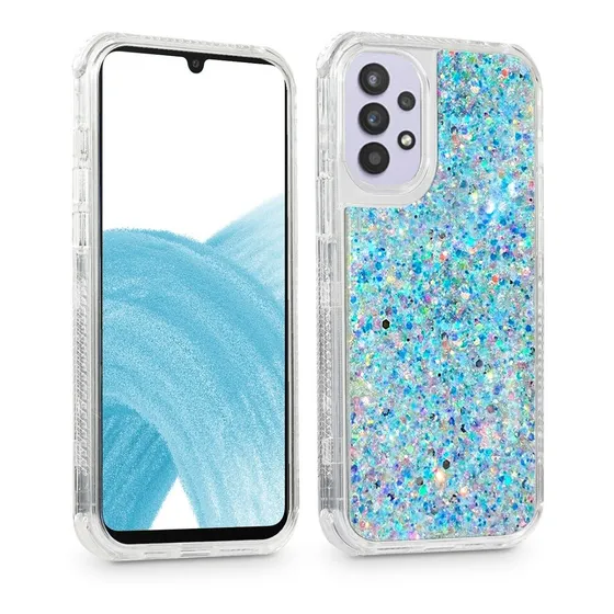 Funda Samsung Uso Rudo Tres Piezas Mujer Brillantes 360