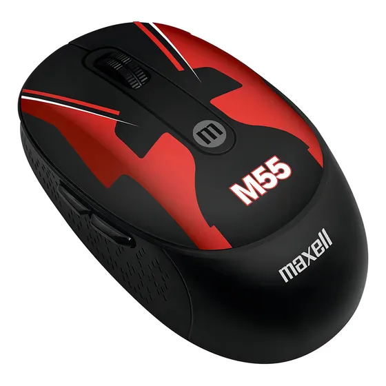 Mouse Mowl-mr1 Race Usb-c Inalambrico Color Rojo