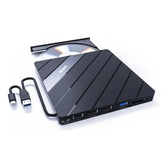 Unitek Controlador De Dvd Externo Usb C Portátil