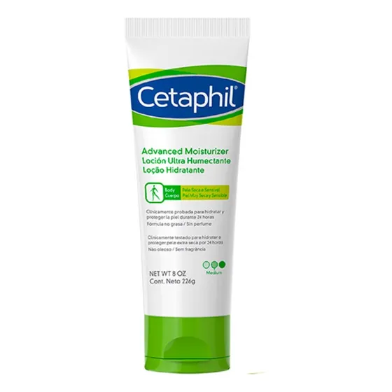 Loción para cuerpo Cetaphil Corporal Crema hidratante avanzada en tubo de 226mL/226g