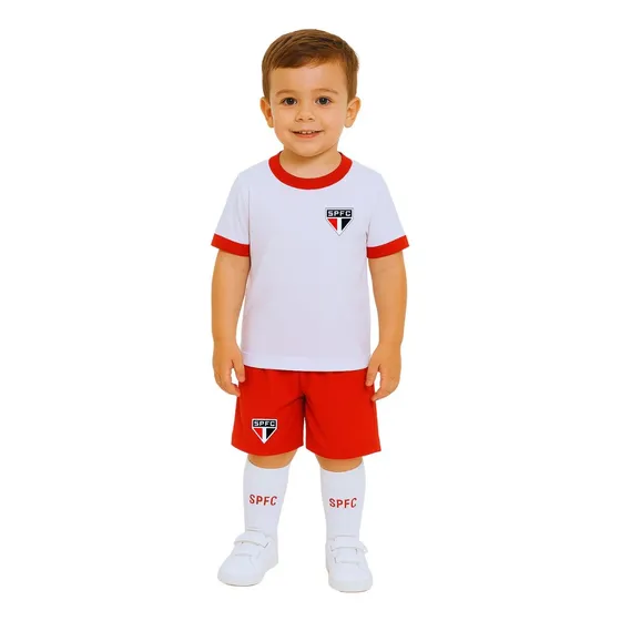 Uniforme Infantil São Paulo Artilheiro Oficial