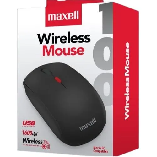 Mouse Maxell Wireless Mowl-100 Negro