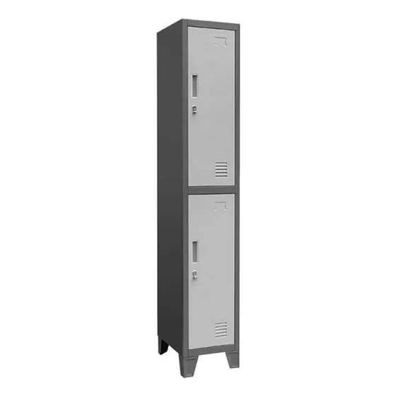 Lockers / Casilleros Metálico De 1 Cuerpo 2 Puerta