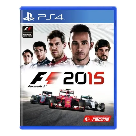 F1 2015 Ps4 Formula 1 Jogo Playstation 4 Em Disco
