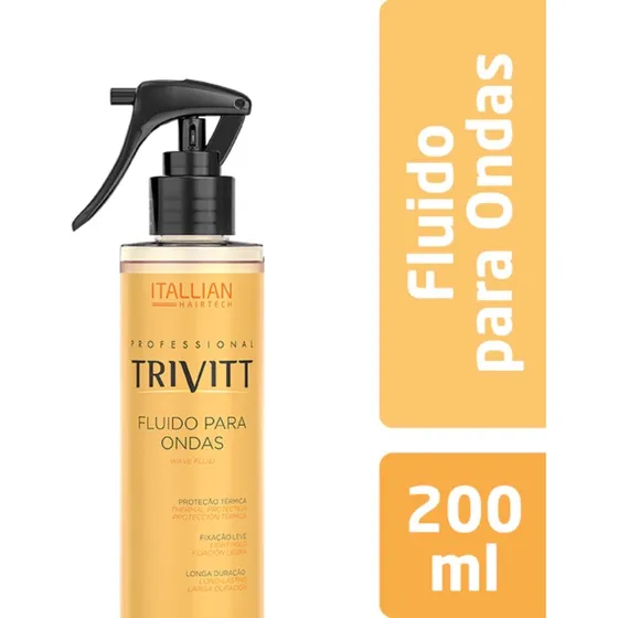 Trivitt Fluido Ondas E Cachos Proteção Térmica Fixação Leve