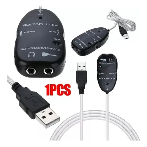 Interfaz Usb Para Conectar O Grabar Guitarra, Bajo A Pc
