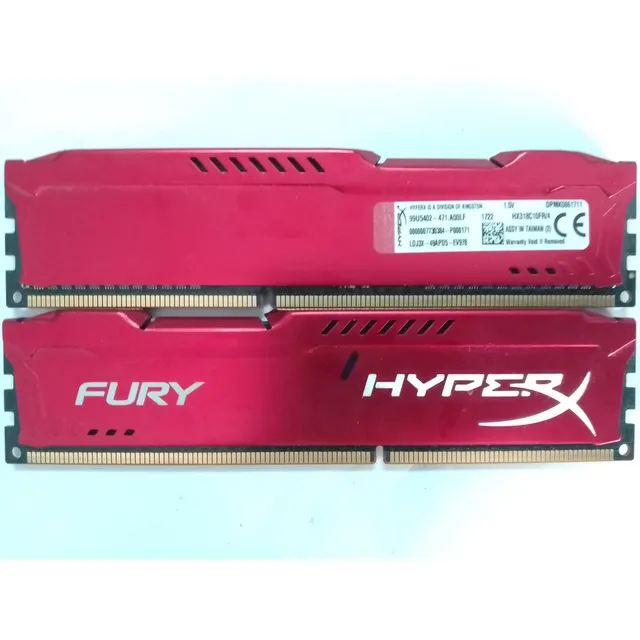 Memoria Ram Ddr3 8gb 1866mhz Hyperx Red Kingston (2x4gb)