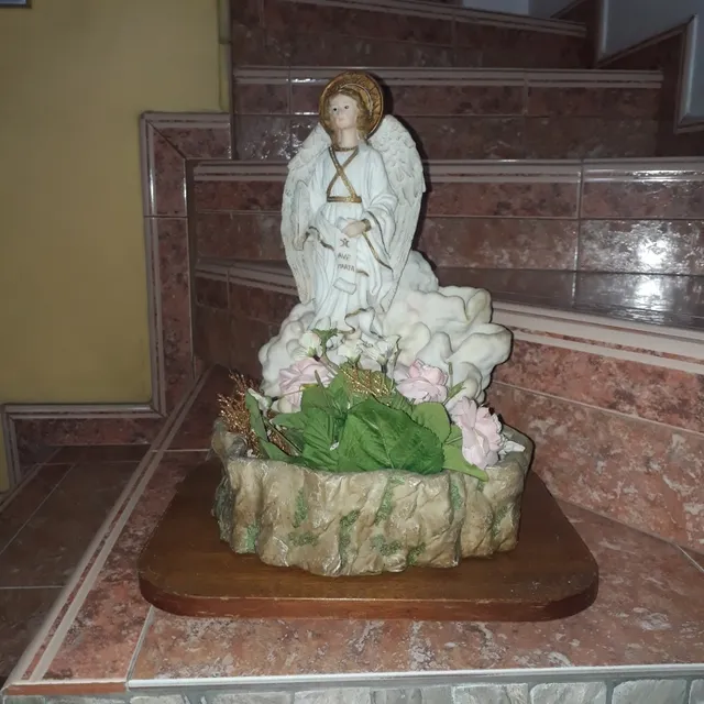 Imagen De San Rafael Arcángel En Poliresina, Marca Barocco 