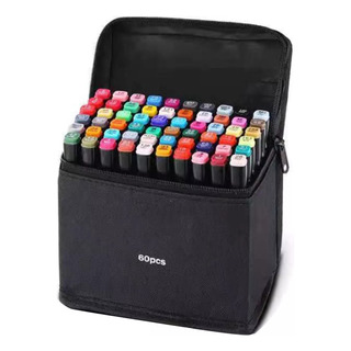 Conjunto De Marcadores De Ălcool Atualizados De 60 Cores Conjunto De Marcadores De Ălcool Atualizados De 60 Cores