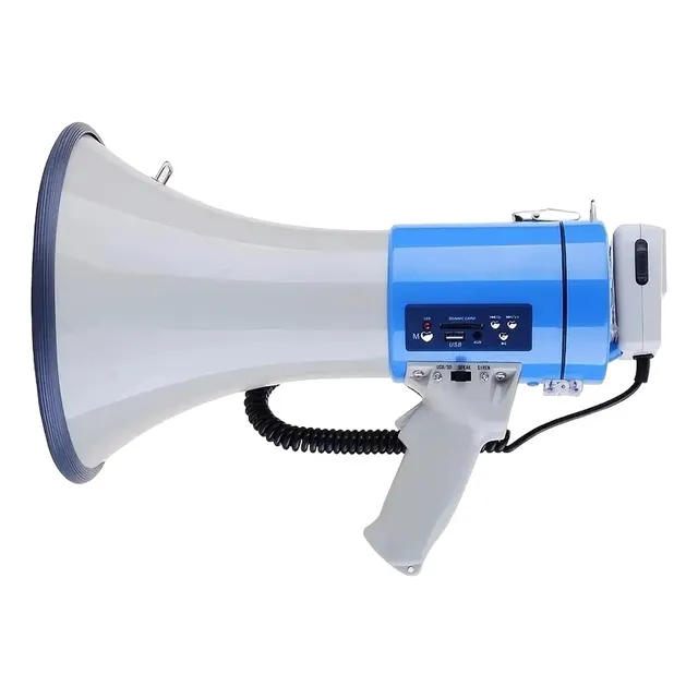 Megáfono Portátil Altavoz Fuerte 50w Batería Recargable
